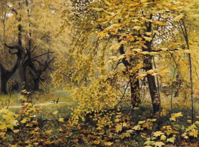  Ilya Ostroukhov, «Golden Autumn», 1886